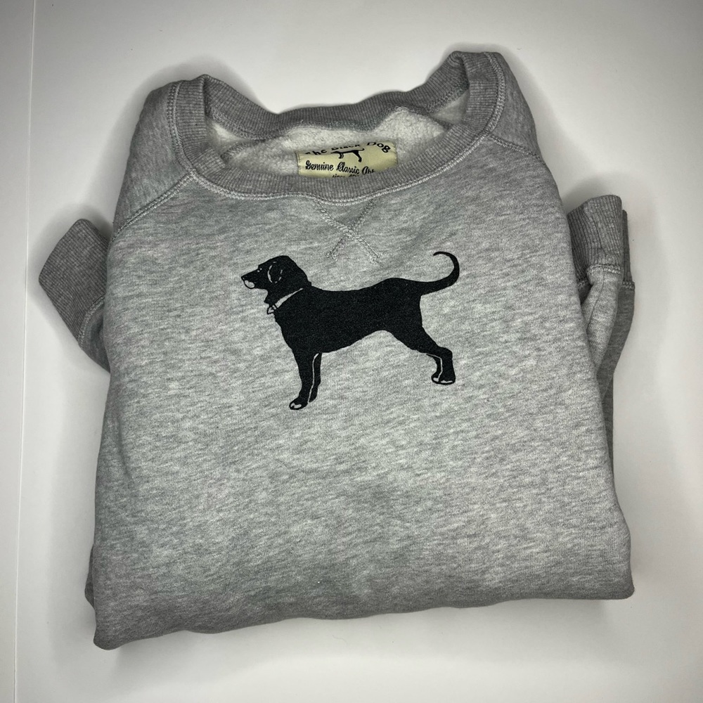 The Black Dog Vintage Grey Sweatshirt